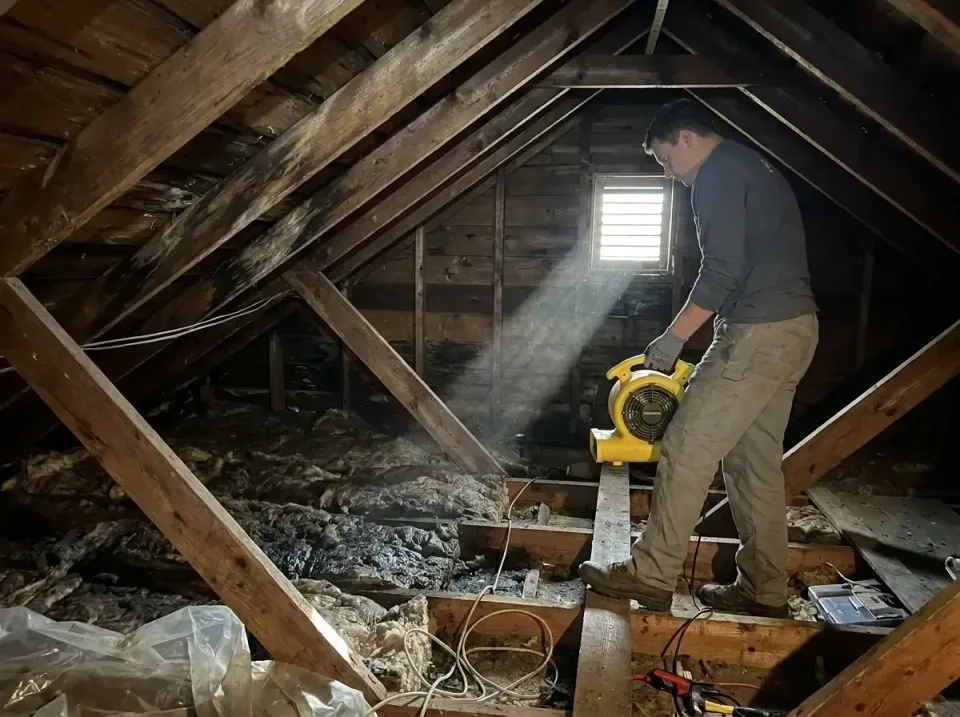 attic-water-damage-drying-proc-007 — frequently asked questions, Emergency Water Extraction & 24/7 Flood Response in Moyock,…